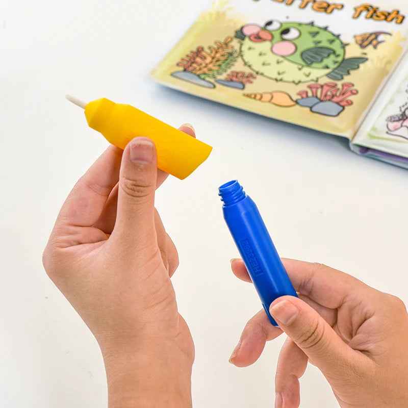 📖 Splash & Learn – Magic Bath Books That Reveal Colors with Water! 🛁🎨 - ThiGui