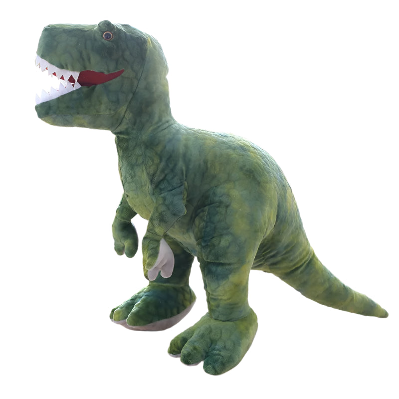 🦖 Giant Cuddles from the King of Dinos – Soft Tyrannosaurus Plush! 💚🛌 - ThiGui