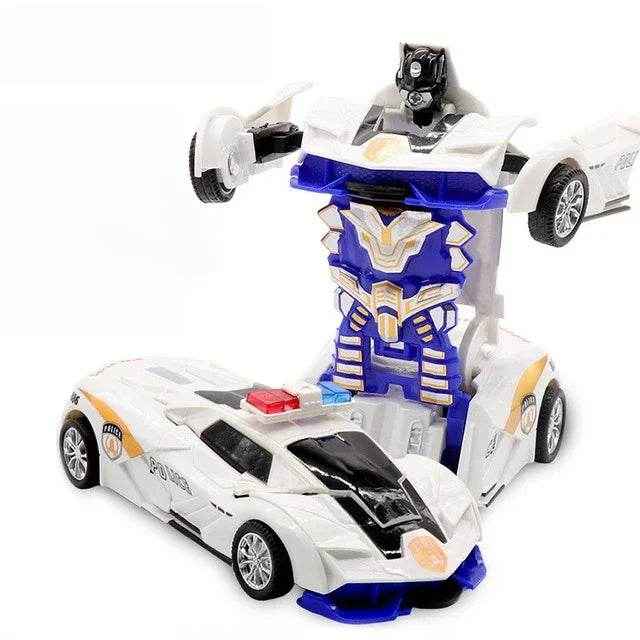 🎁2-in-1 Transforming Car Robot Toy for Boys Who Love Action and Adventure - ThiGui