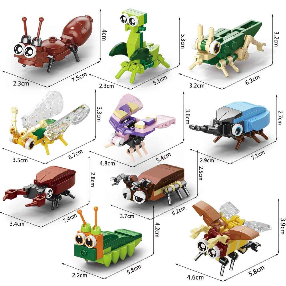 🧱 Animal World Building Blocks – 10-in-1 Fun with Bricks, Beaks & Paws! 🦁🐘🐟 - ThiGui