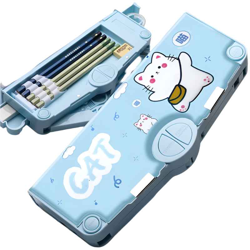 🎨The Secret Agent Pencil Case – Double-Layer Storage with Password Lock for Smart & Stylish Boys - ThiGui