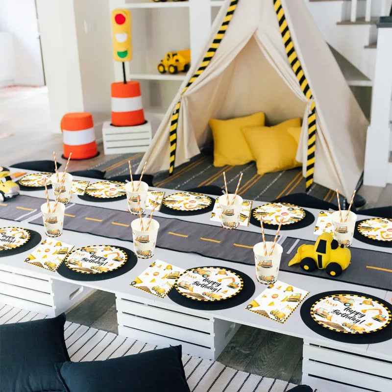 Dig In, Builders! Adorable Construction Party Set for a Wrecking Good Time 🎉 - ThiGui