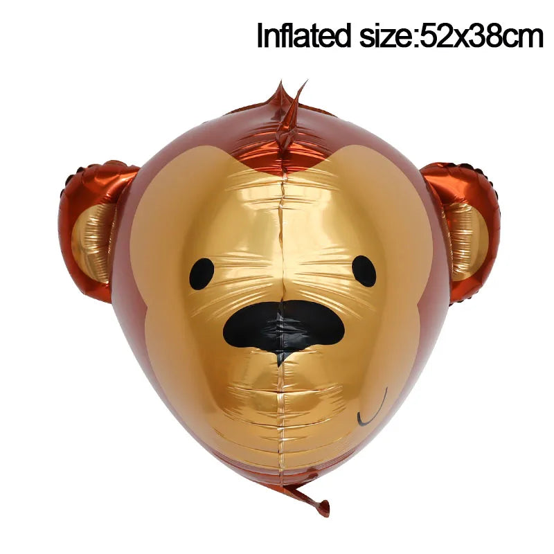 🎉 Wild Jungle Animal Balloons – Safari Party Magic with Lions, Tigers & More! 🐯🎈 - ThiGui