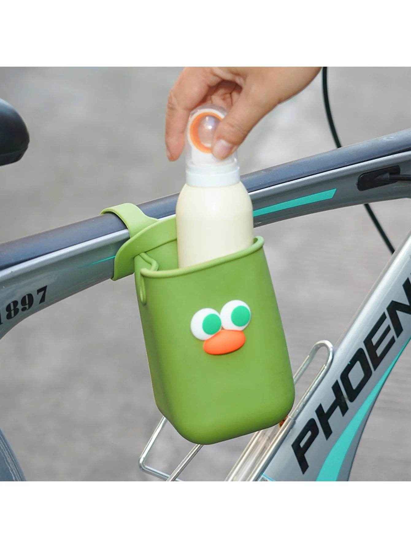 🚲Keep Drinks Handy on Every Adventure – Flexible Silicone Cup Holder for Boys' Bikes & Scooters! - ThiGui