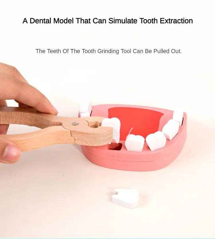 🌳Little Healer Play Kit – Wooden Doctor Set for Imaginative Mini Medics - ThiGui