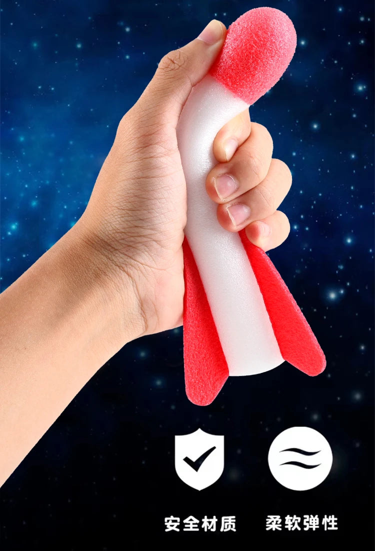 🚀 Sky-High Fun! Air-Powered Rocket Launcher Toy for Kids – Stomp, Jump & Launch 🌈🦶 - ThiGui