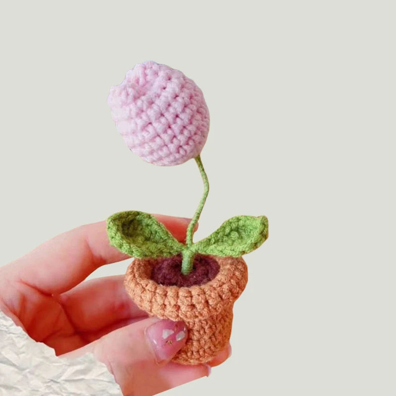 🌹 Mini Merci Flower Pot – A Handmade Bloom to Say Thanks with Heart! 🌼✨ - ThiGui