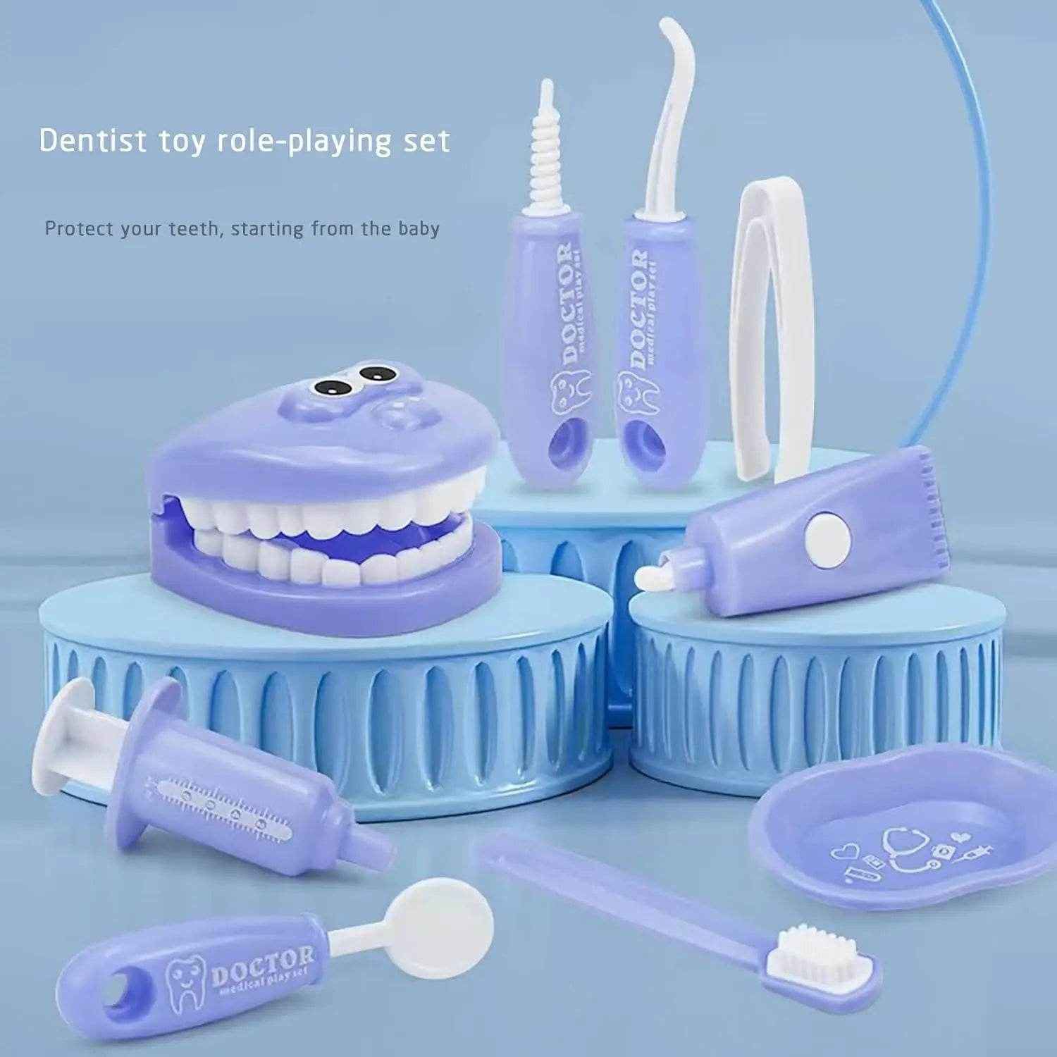 🪥Montessori Dentist Kit for Boys Who Want to Learn Brushing Without the Fuss - ThiGui