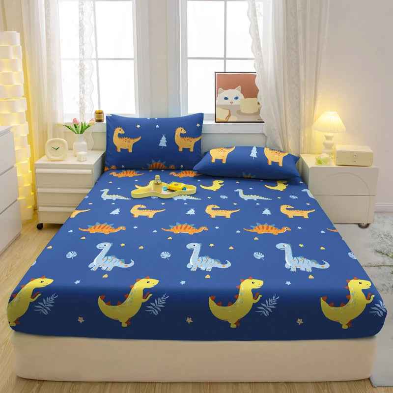 🦁 Wildly Cute! Animal Fitted Sheet for Happy Bedtimes - ThiGui