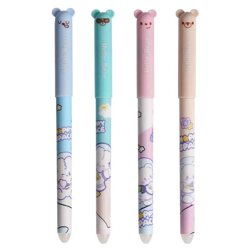 🖊️Kawaii Capybara & Unicorn Erasable Gel Pens – School Stationery That Makes Writing Magical - ThiGui