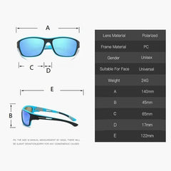 ✨ Ultimate Polarized Adventure Sunglasses – Cool, Comfy & Built for Action! 🏔️☀️🚴‍♂️ - ThiGui