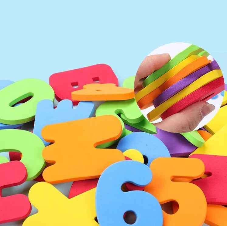 🔤🛁 Alphabet & Numbers Bath Toy – Learn While You Splash! 💧👶 - ThiGui