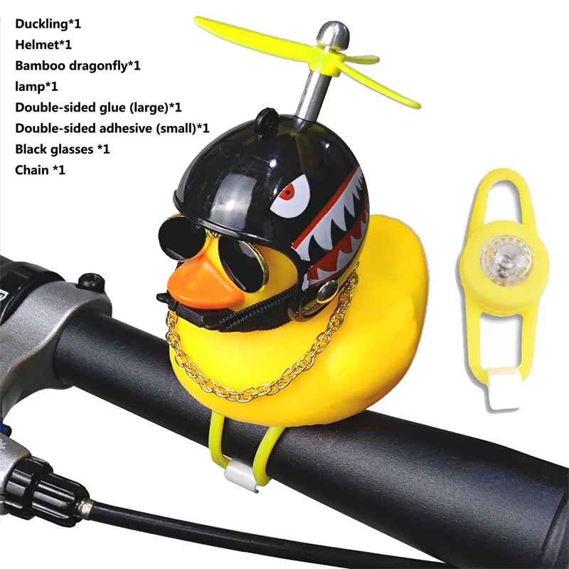 🚴Quack & Glow! The Little Yellow Duck That Lights Up Every Ride - ThiGui