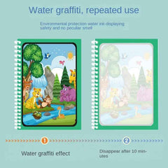 💧 Just Add Water – Mess-Free Magic Coloring Book for Little Artists! 🎨🦄 - ThiGui