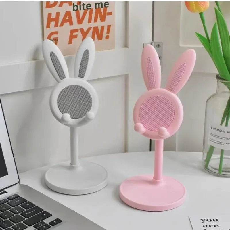 🐰📱 Cute & Clever! Bunny Phone Stand for Kids' Screens and Study Time 💡🎨 - ThiGui