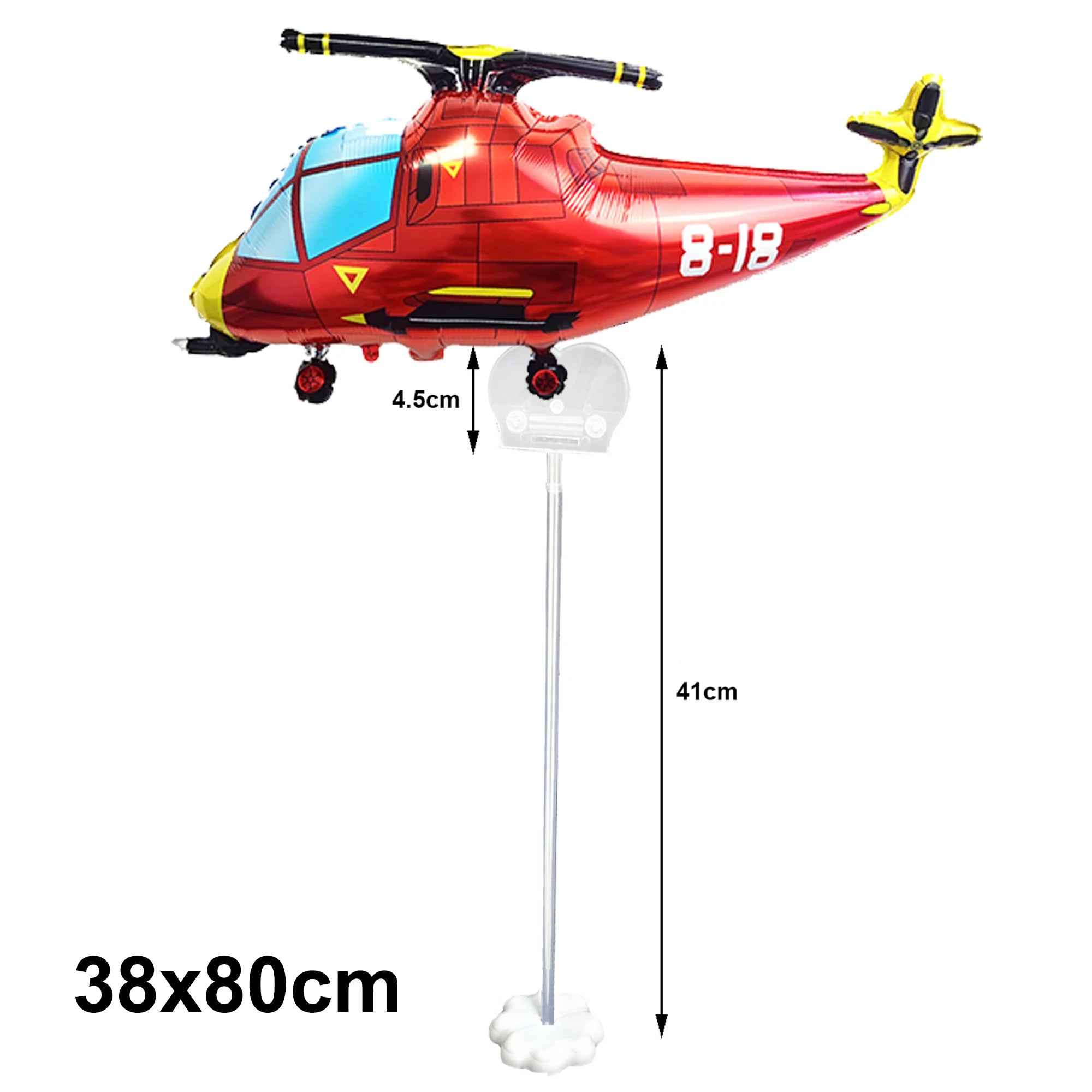 🚓Zoom into Action! Police Car Birthday Balloon Set for Little Heroes Turning 4, 5 or 6! - ThiGui