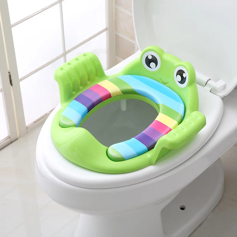 🚽🧸 Soft Baby Potty Seat – Comfy, Non-Slip & Mum-Approved for Confident Toilet Training! 🎯👶 - ThiGui