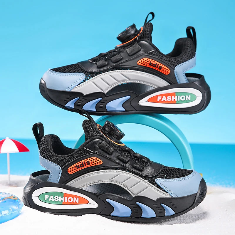 🌟 Light-Up Their Steps! 💨 Breathable Spring Sneakers for Boys 👟✨ - ThiGui