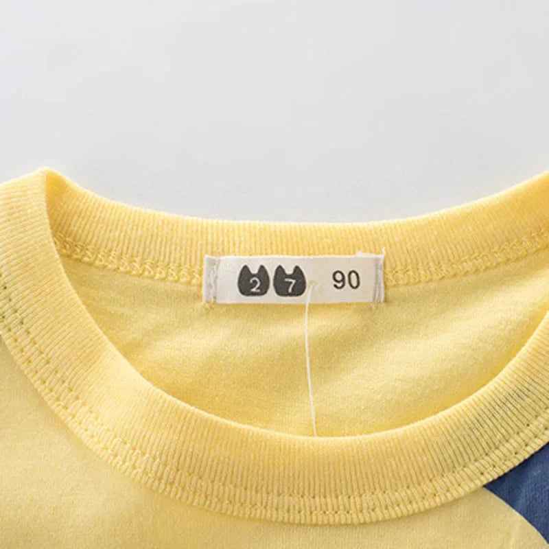 🦁 Wild & Wonderful! Cotton Animal Print Tees for Boys & Girls 🐯✨ - ThiGui