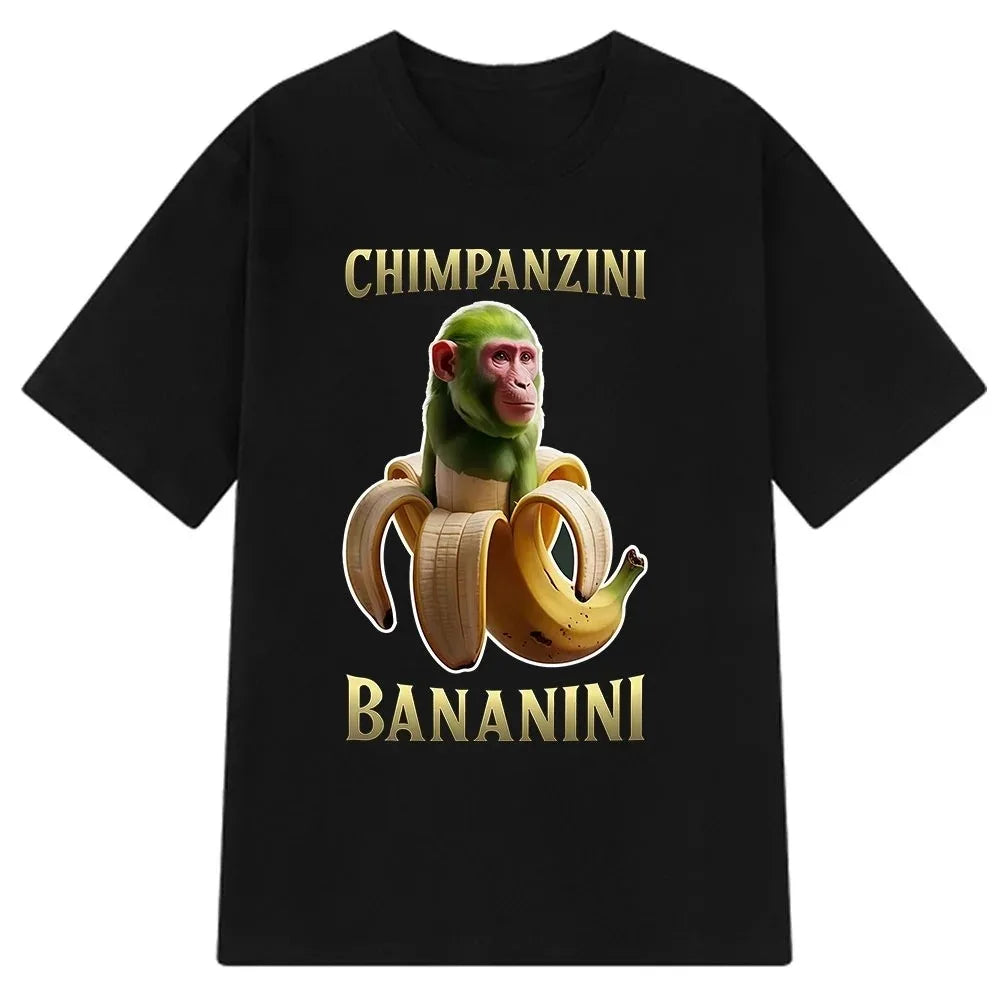 Italian Brainrot Meme Tee 😂🔥 Tralalero Tralala Cotton Y2K T-Shirt - ThiGui
