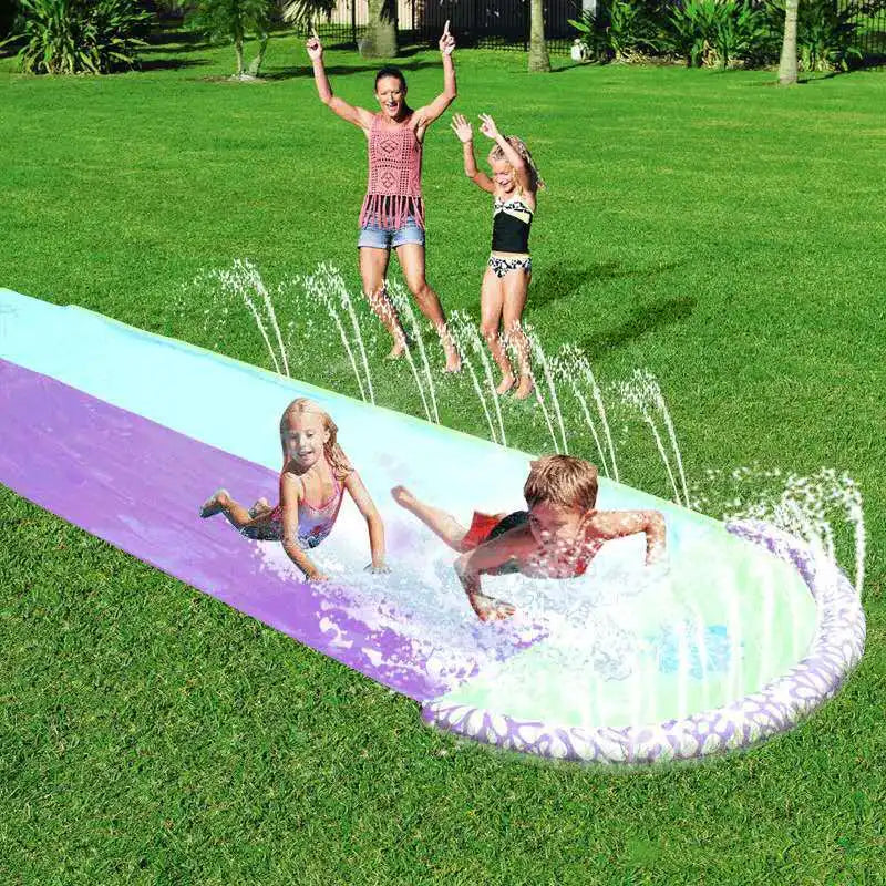 🌊💦 Slip, Slide & Smile! Backyard Water Slide with Sprinkler – The Ultimate Summer Splash 🌞👧🧒 - ThiGui