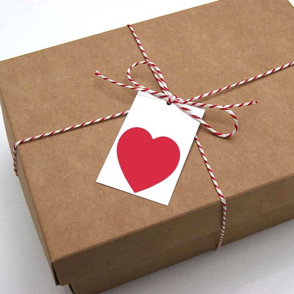 🎨Stick with Love – Cute Round Heart Stickers for Gifts, Crafts & Parties - ThiGui