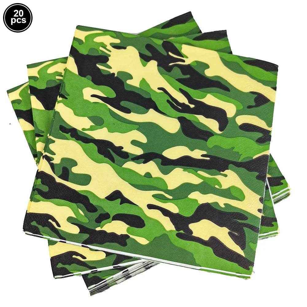 🎁Mission Party Success – Epic Camouflage Balloon Set for Little Soldiers! - ThiGui