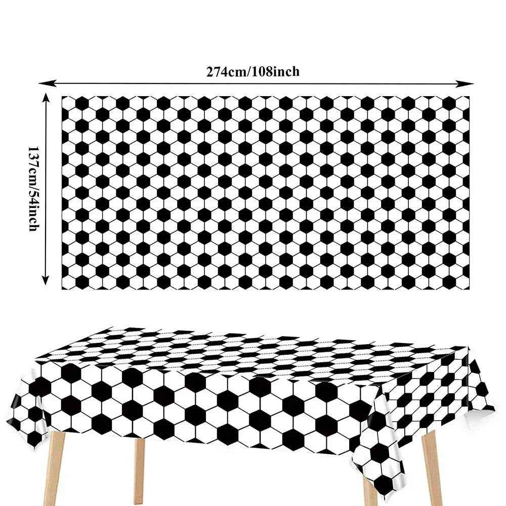 🎉Kick Off the Party – Football Tablecloth That Scores Big on Style & Mess Control! - ThiGui