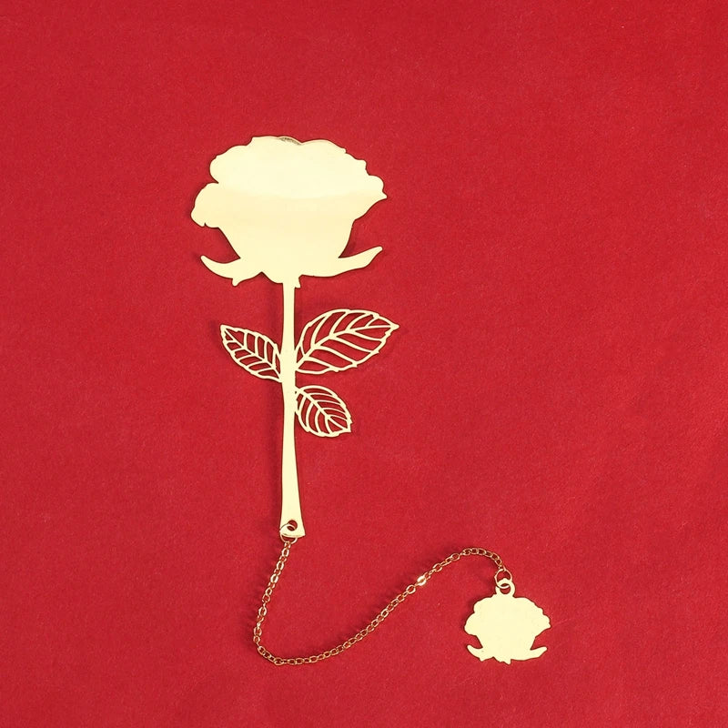 🍁 Merci Maîtresse Bookmark – A Golden Leaf to Mark a Beautiful Year! 📖✨ - ThiGui