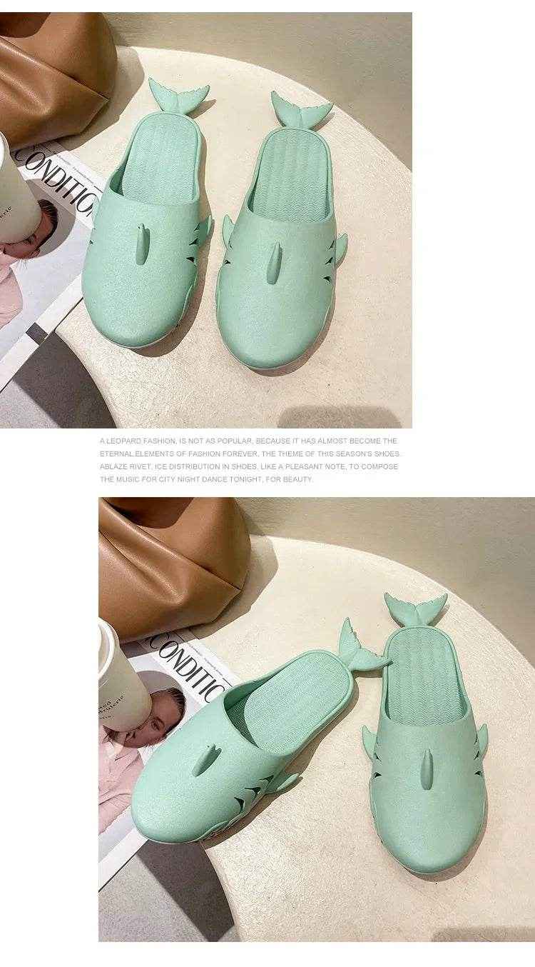 🦈Cheeky Shark Slippers for Boys – Snappy Style, Soft Comfort! - ThiGui