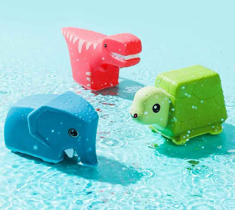 🐳 Squeeze, Splash & Smile – Adorable Rubber Bath Toys for Baby’s Tub Time! 🛁🦀 - ThiGui
