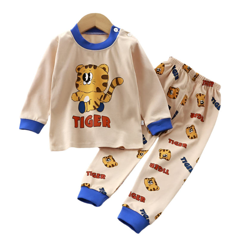 🌙Adorable Cartoon Baby Pajama Set – Snug, Soft & Super Cute! 💤 - ThiGui