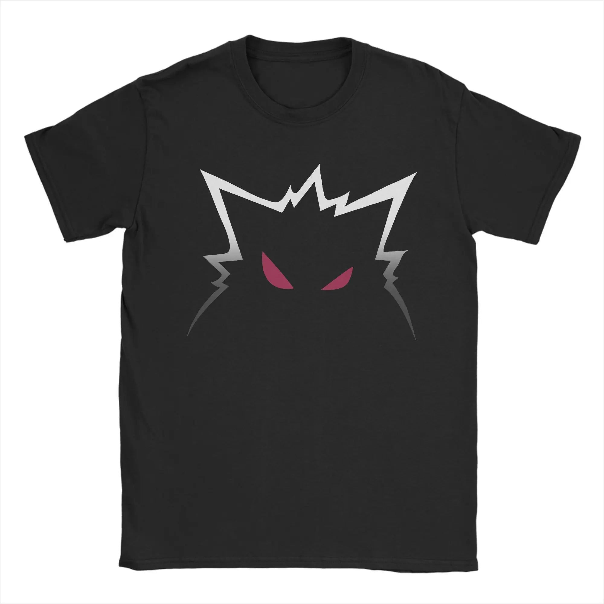 🟣 Cool Manga Ghost Cotton Tee 👕 Street Style for Trendy Boys - ThiGui