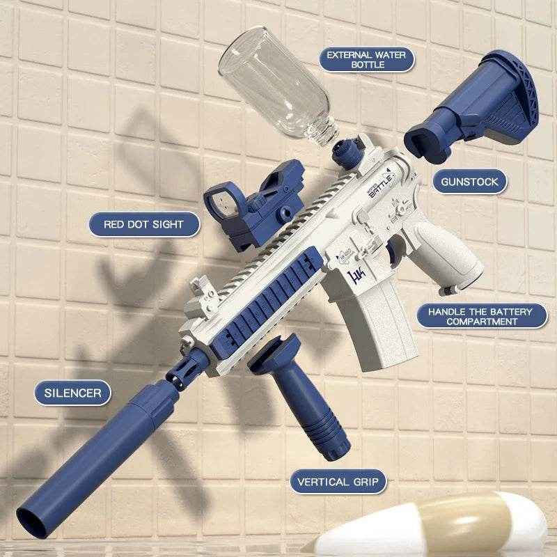 🎁Electric M416 Water Gun for Boys Who Want Epic Splash Battles This Summer - ThiGui