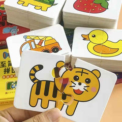 🧩 Animal Matching Puzzle – First Learning Fun for Curious Little Ones! 🐘🎓 - ThiGui