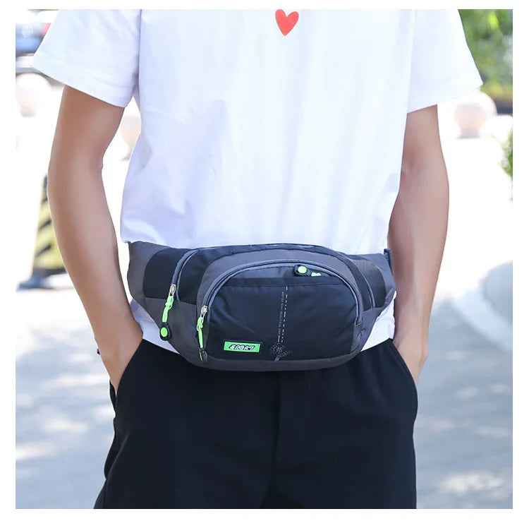 🎒 Hands-Free Adventures Await – Waterproof Sporty Waist Bag for Active Boys 🏃💦 - ThiGui