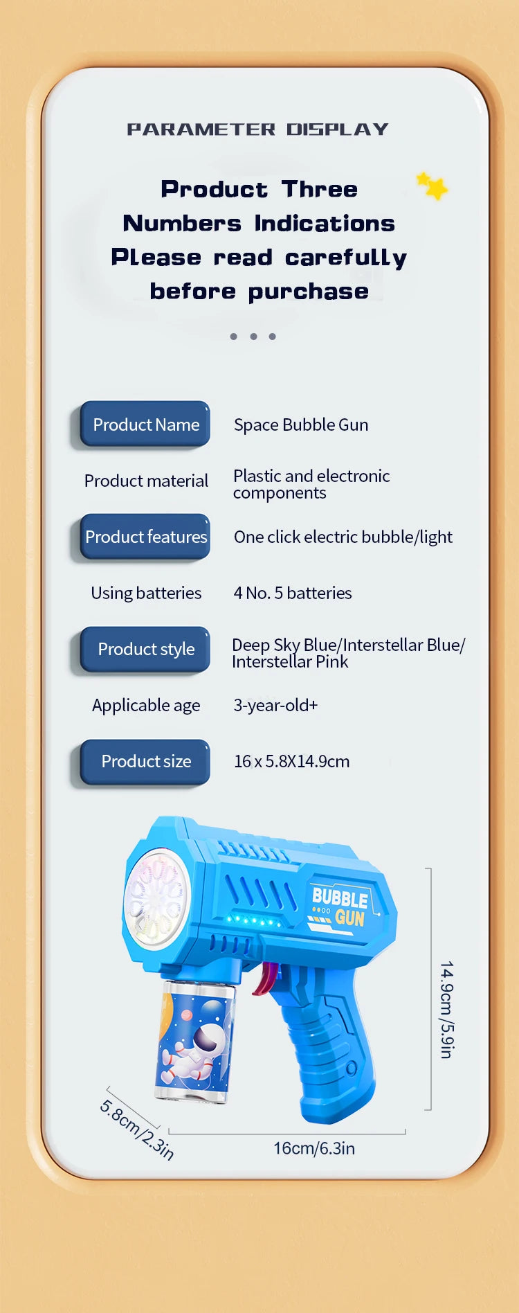 🎉 Electric Bubble Blaster – LED Lights & Fun for Boys! 🌈 - ThiGui