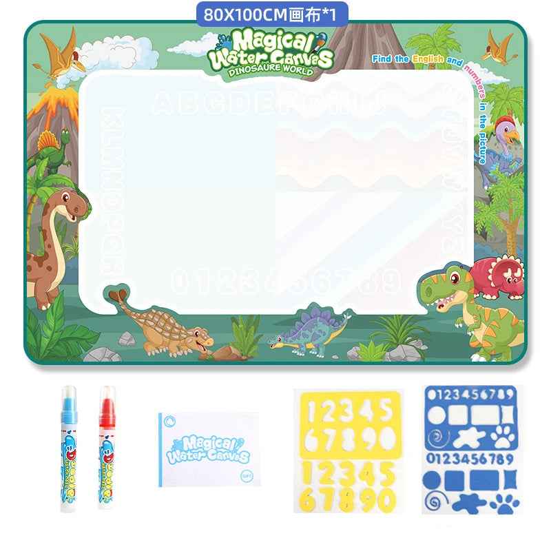 💦Just Add Water! The Mess-Free Magic Drawing Mat That Keeps Boys Entertained for Hours - ThiGui