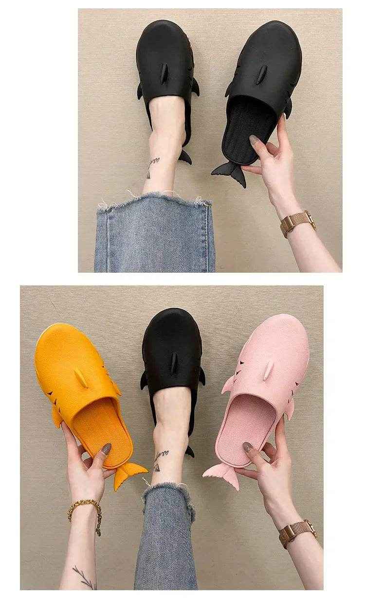 🦈Cheeky Shark Slippers for Boys – Snappy Style, Soft Comfort! - ThiGui