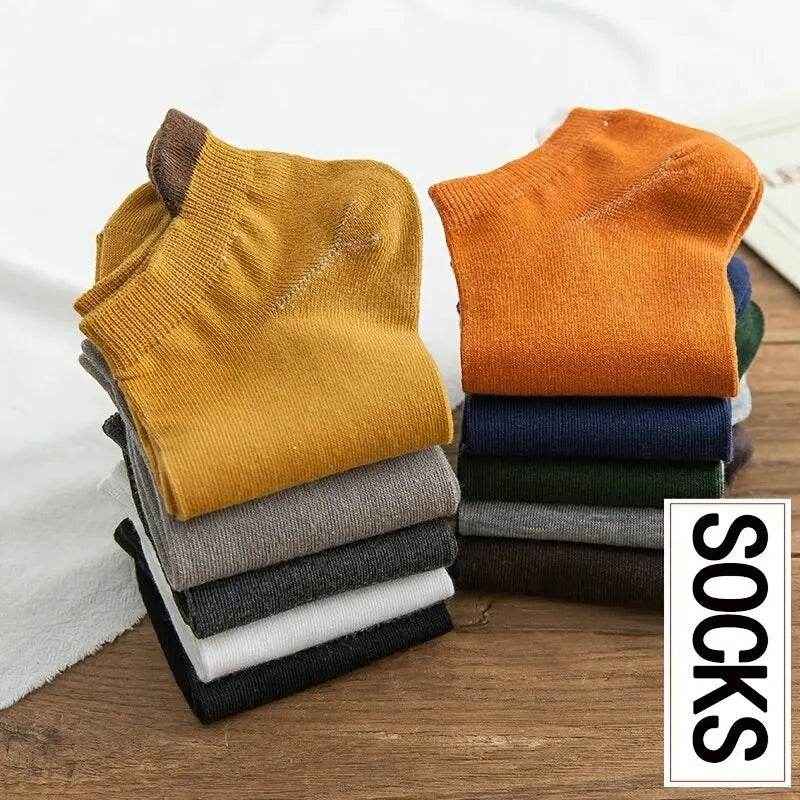 🧦Comfy Cotton Ankle Socks – 10 Pairs of Soft, Breathable Everyday Winners for Your Little Dynamo! - ThiGui