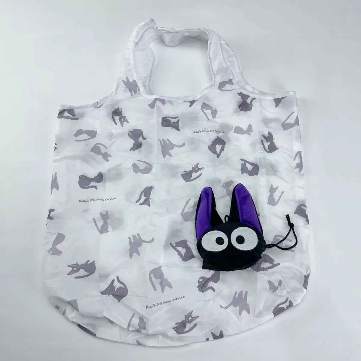 🛍️ Cartoon Foldable Tote Bag – The Must-Have Sidekick for Mums on the Go! 🐱🌈 - ThiGui