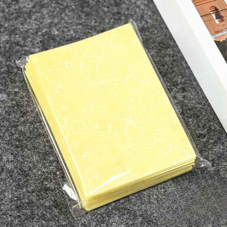 💖 Holographic Heart Card Sleeves – Sparkly Protection for Precious Photo Cards! ✨📸 - ThiGui