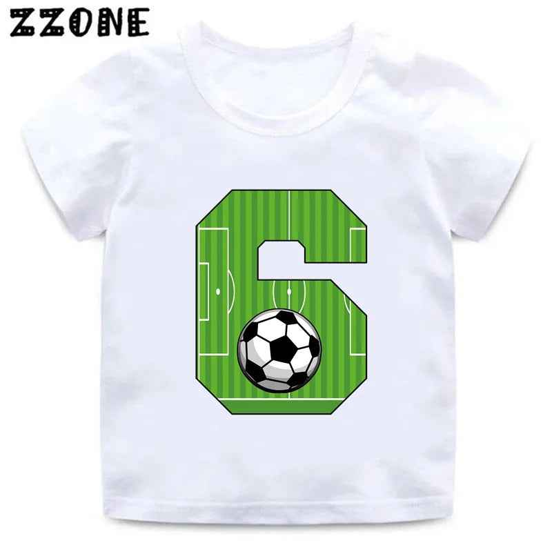 ⚽ Birthday Star on the Pitch! Football Tee for Little Champs - ThiGui