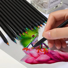 🌈 Magic Rainbow Pencils – 10-Pack for Colourful Doodles & Creative Fun ✏️✨ - ThiGui