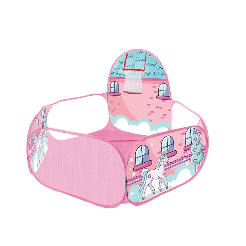 🏀 1.2M Ball Pit with Hoop – Indoor & Outdoor Fun Zone for Active Little Ones! 🎉🌈 - ThiGui