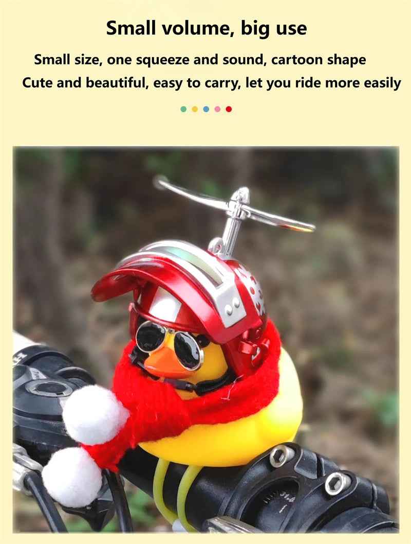 🚴Quack & Glow! The Little Yellow Duck That Lights Up Every Ride - ThiGui