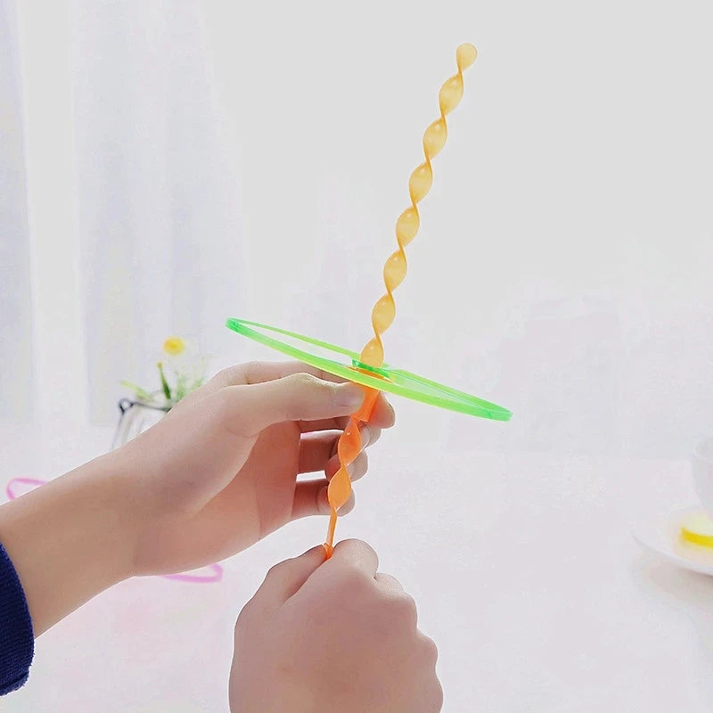 🌀 Whoosh & Laugh! Classic Bamboo Dragonfly Spinning Toy for Big Kids 🎯🎨 - ThiGui