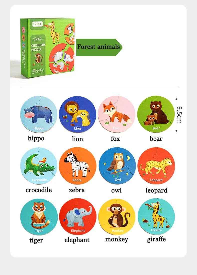 🧩Montessori Animal Puzzle Box – Brain Boosting Fun for Little Hands! - ThiGui