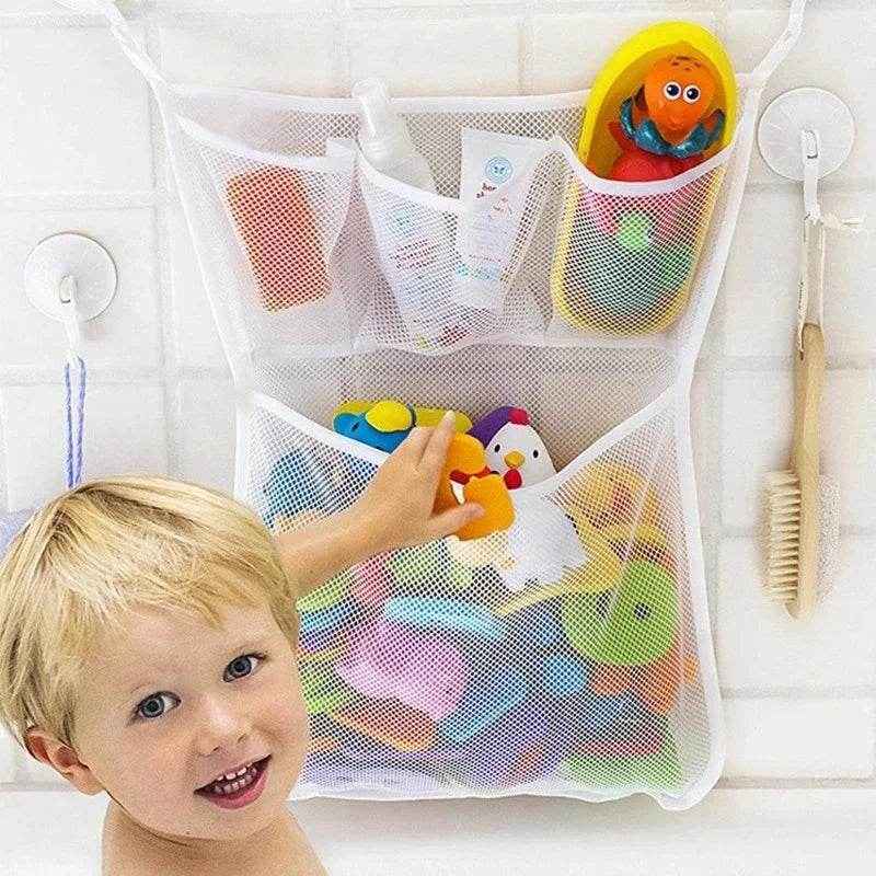🦖 Dino-Magic Bathtime Buddy – Fun Organizer for Water Toys & Bathroom Bliss! - ThiGui
