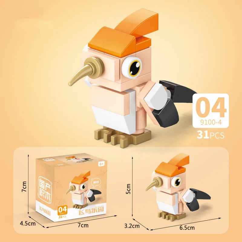 🕷️ Snap Together a Wild World – Insect & Animal Block Creatures for Kids & Collectors! 🐜🦂 - ThiGui